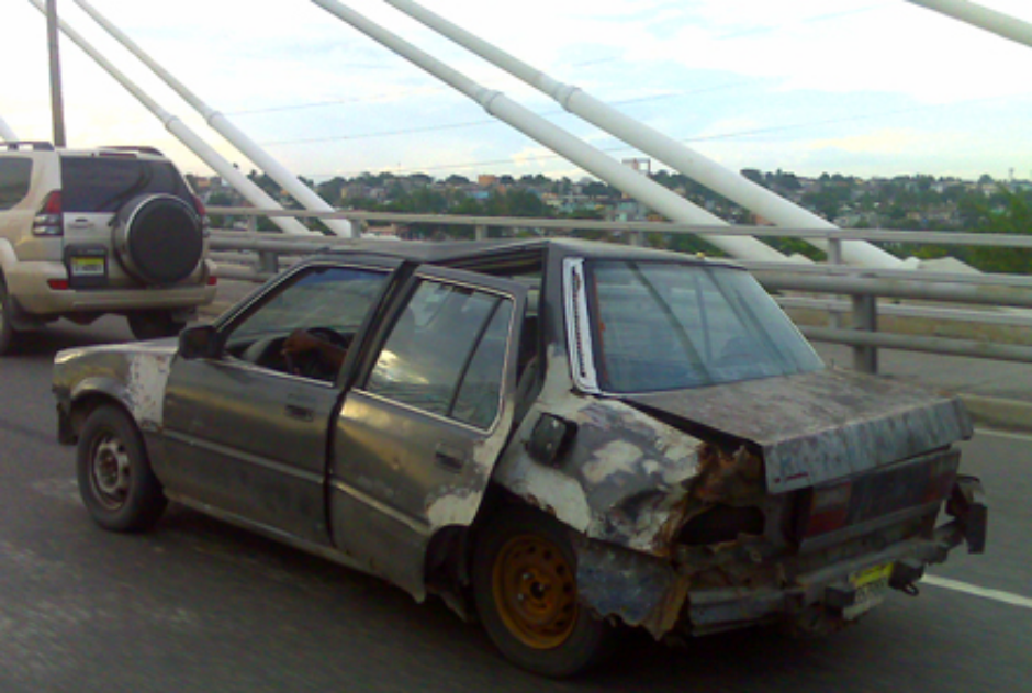 “¡Los que conchan no usan gasolina!”