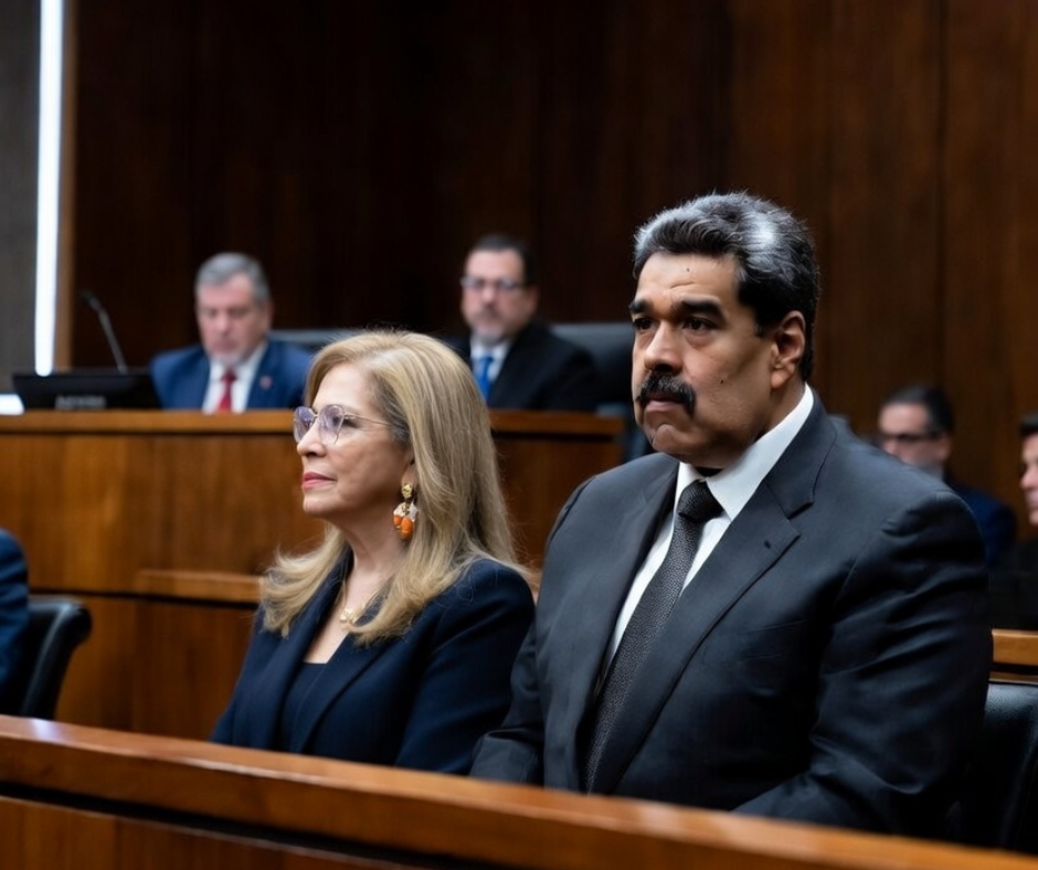 Termina la segunda audiencia en el caso contra Maduro