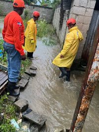 Inundaciones en La Roman y Monte Plata (Imágenes)