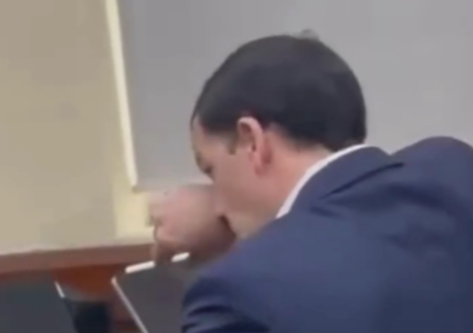 Hugo Beras rompe en llanto durante audiencia (video)