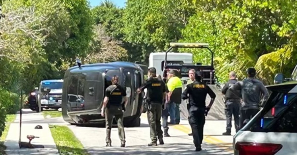 ¿Ajumao?Tiger Woods sufre aparatoso accidente en Florida