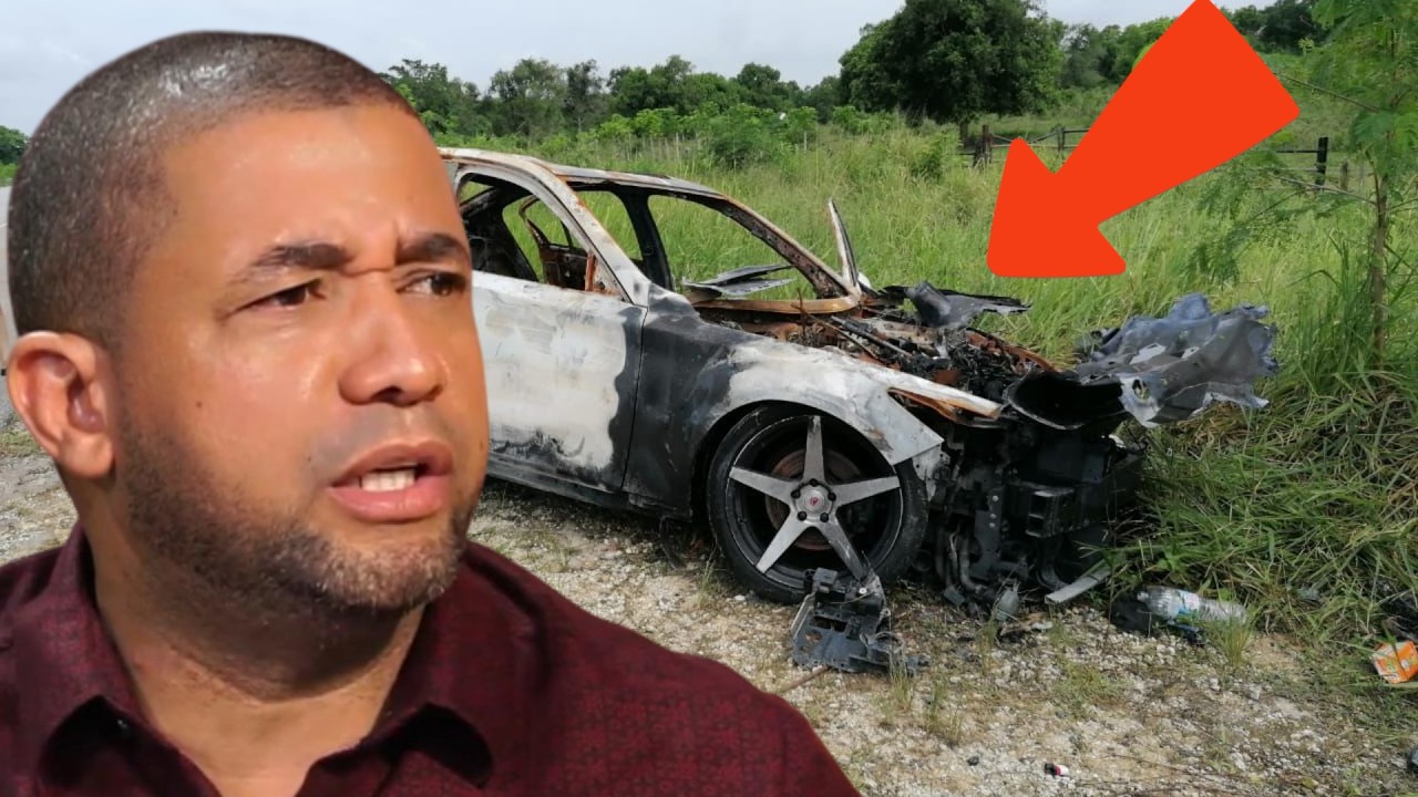 Lo secuestran, queman su vehículo y ahora siguen a su esposa