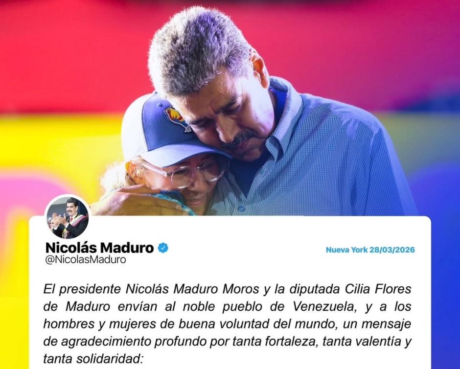 Nicolás Maduro llama a la paz y la unión de Venezuela