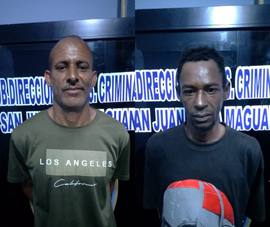 Allanan metalera y apresan a dos hombres en San Juan de la Maguana