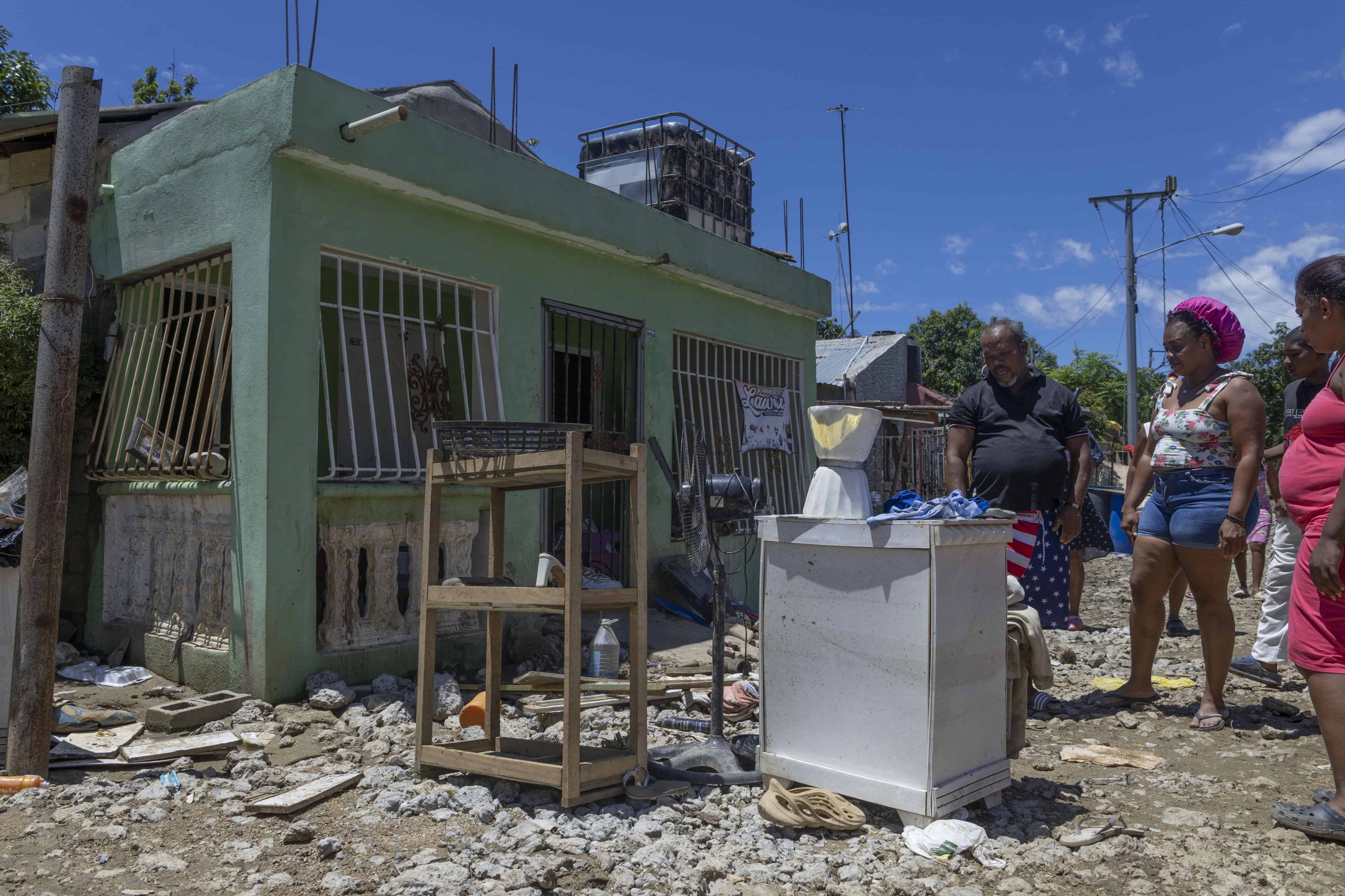 “Nos quedamos con la ropa que teníamos esa noche”