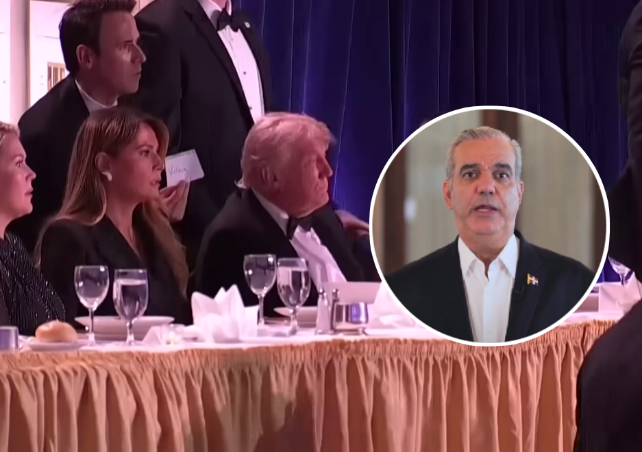Abinader condena el «cobarde ataque» durante cena de Trump
