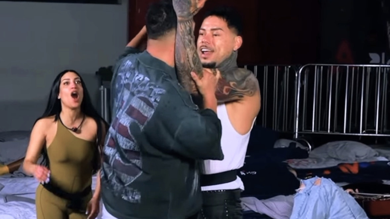 Se van a los golpes en “Planeta Alofoke” (video)