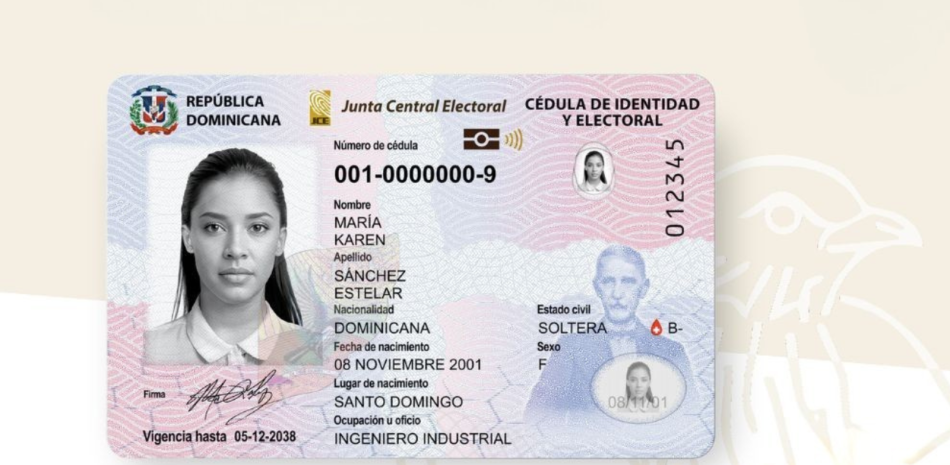 JCE aclara una vaina sobre foto en escala de grises de nueva cédula