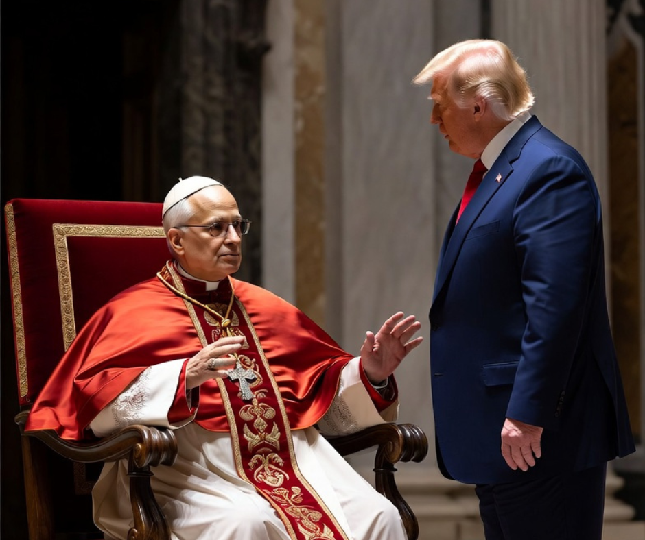 El papa León dice no tener miedo ante las críticas de Trump