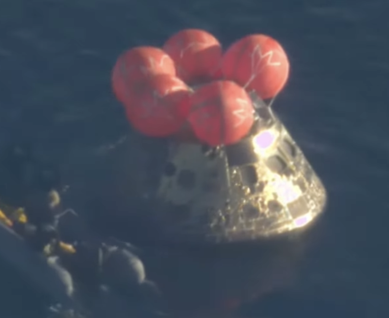 El regreso a la Tierra de los astronautas de Artemis II