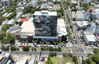 Evacúan plaza Down Town Center tras fuga de gas reportada