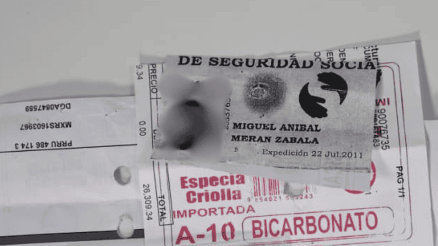 Tu cédula puede estar en un sobre de bicarbonato