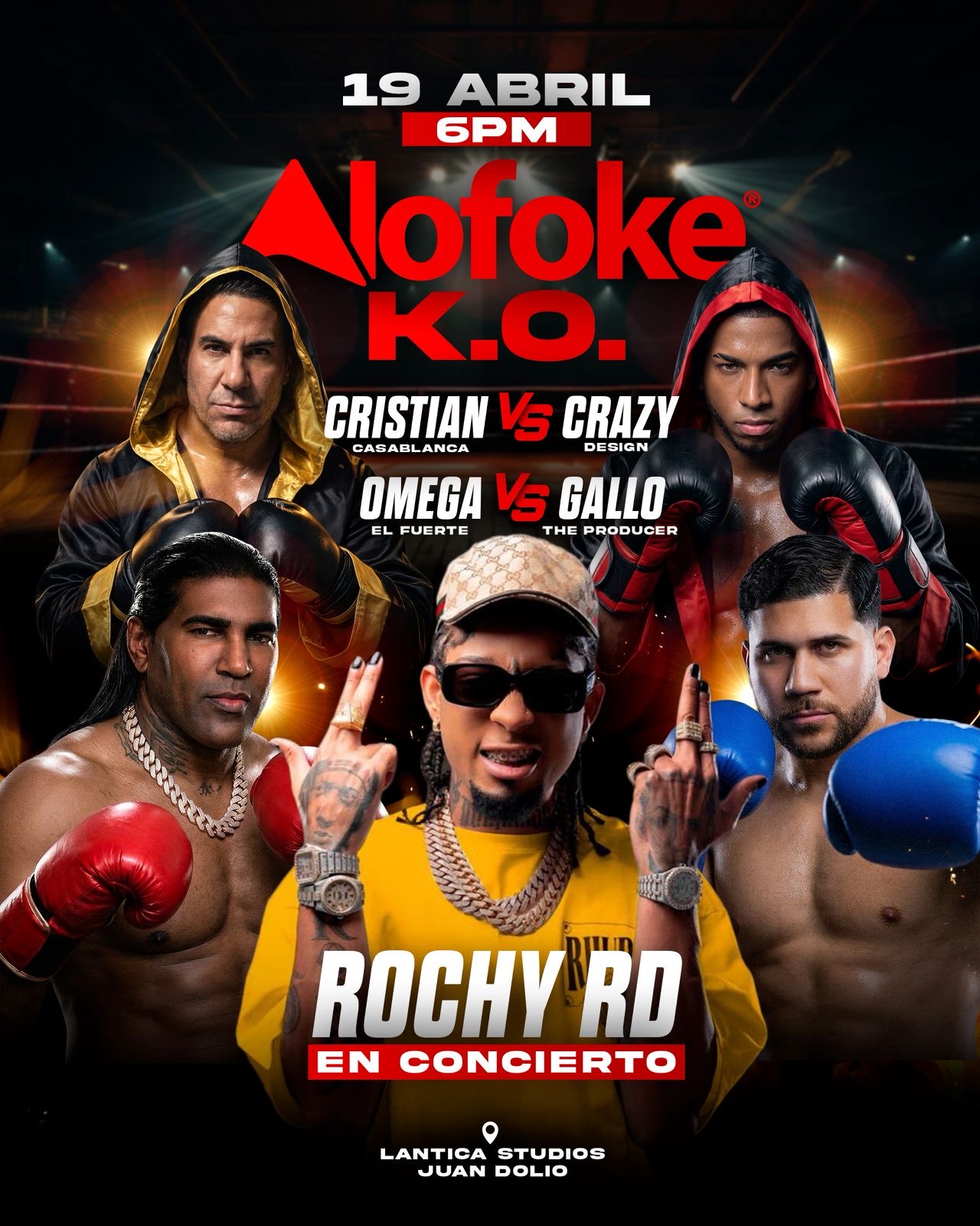 En vivo: Tarde de boxeo en Planeta Alofoke
