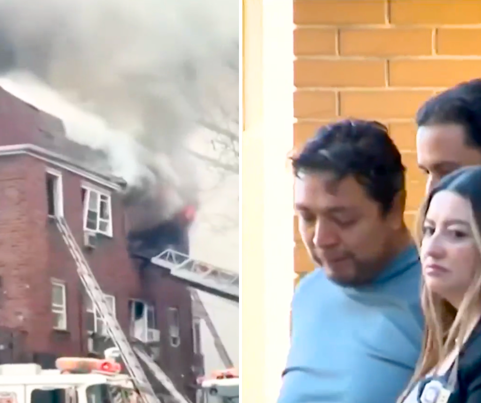 NY: perdió el trabajo, le dio una rabia fea y provocó un incendio mortal