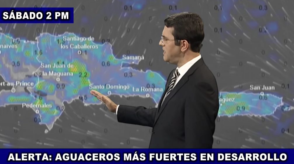 Así estará el clima en RD este sábado 11 de abril