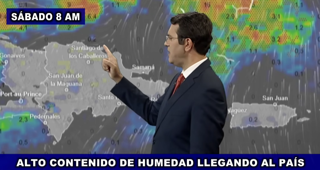 OJO: Así estará el clima en RD este sábado 25 de abril