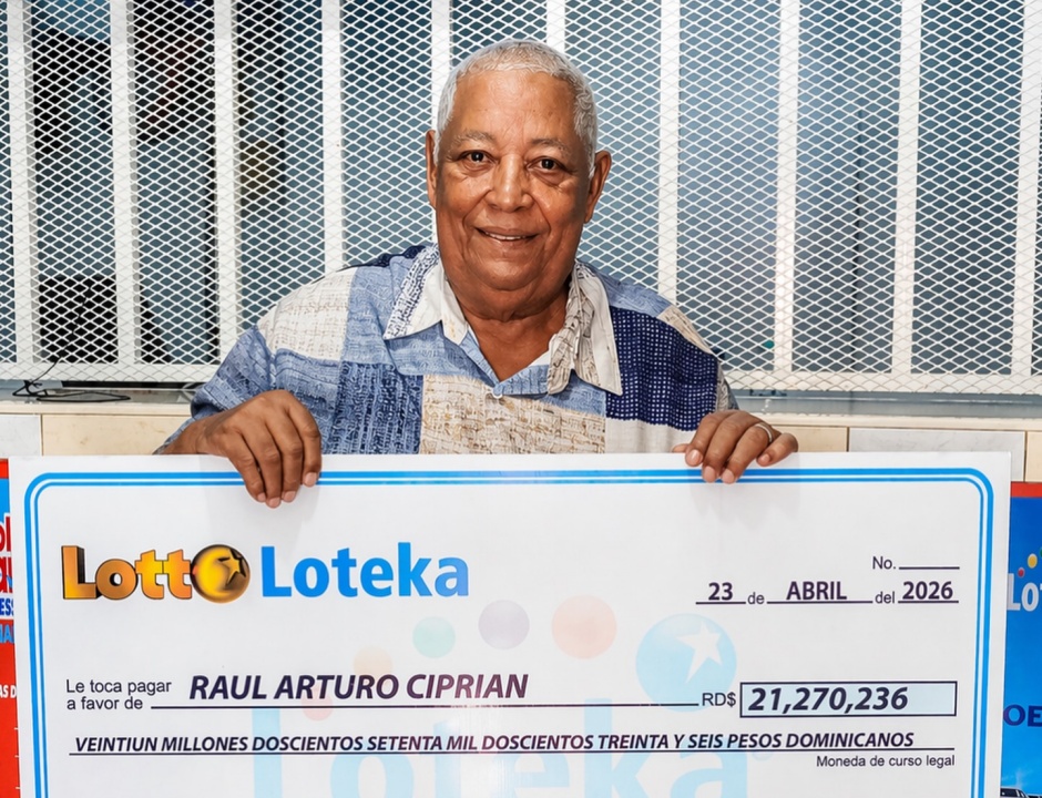 Saludos, primo! Ingeniero pensionado gana RD$21.2 millones