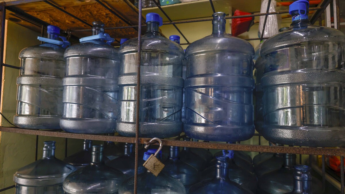 Sigue subiendo el precio de los botellones de agua