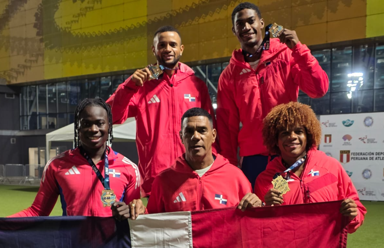 Relevo mixto 4×400 de RD gana oro en Iberoamericano de atletismo