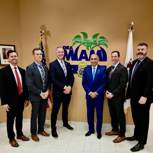 Reunión alto nivel DEA-DNCD en Miami