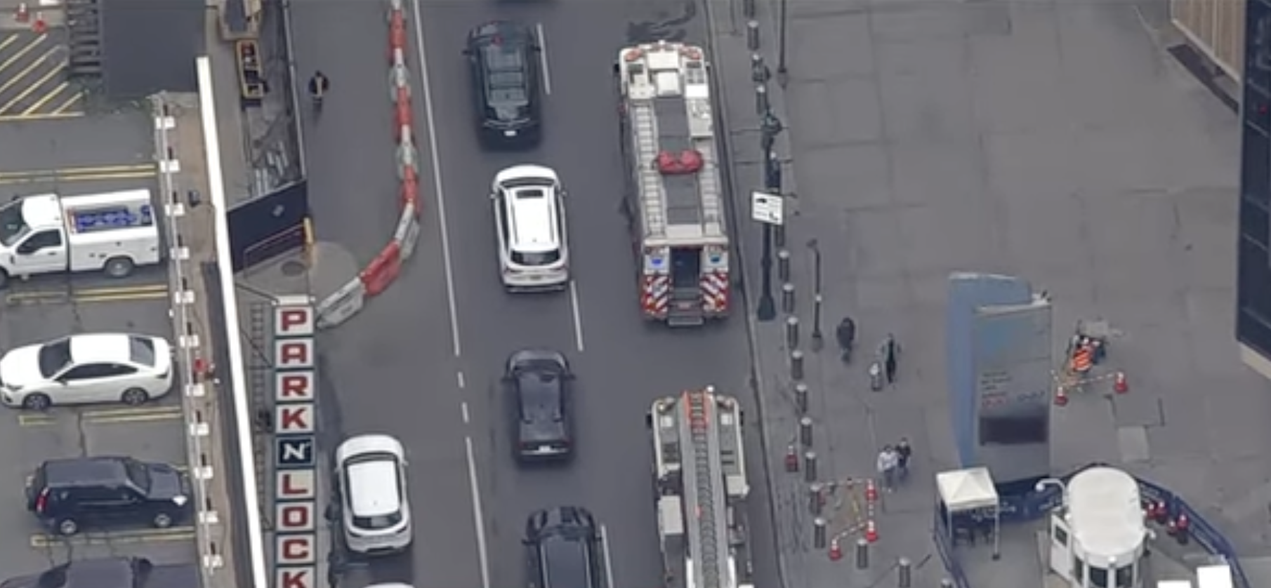 Incendio en las vías de la estación Penn Station de Nueva York