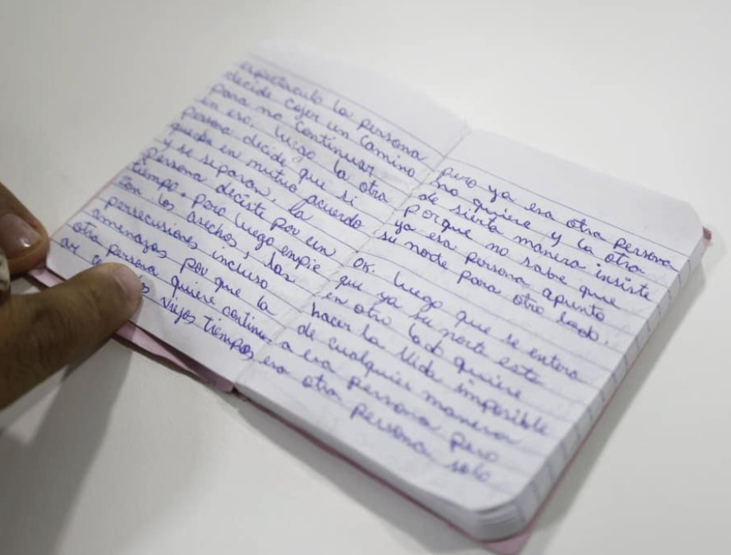 Lo que escribió un día antes de su muerte