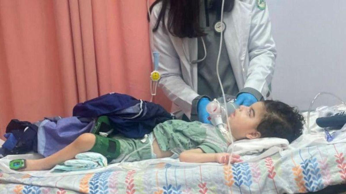 El niño Dayron lucha para acceder medicamento