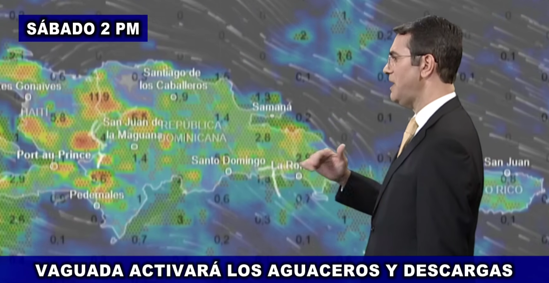 OJO: Así estará el clima en RD este sábado 6 de junio