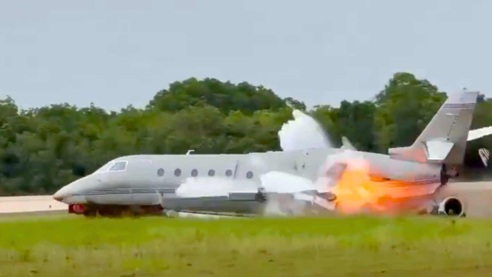 Más sobre el jet privado se accidentó en La Romana (video)