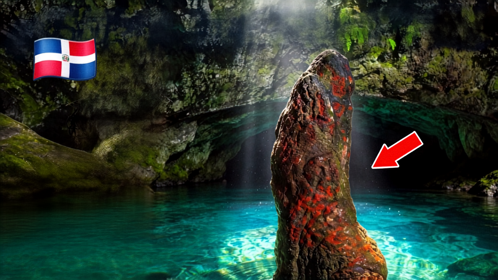 La cueva del ‘bimbolo’ viral en Santo Domingo (video)