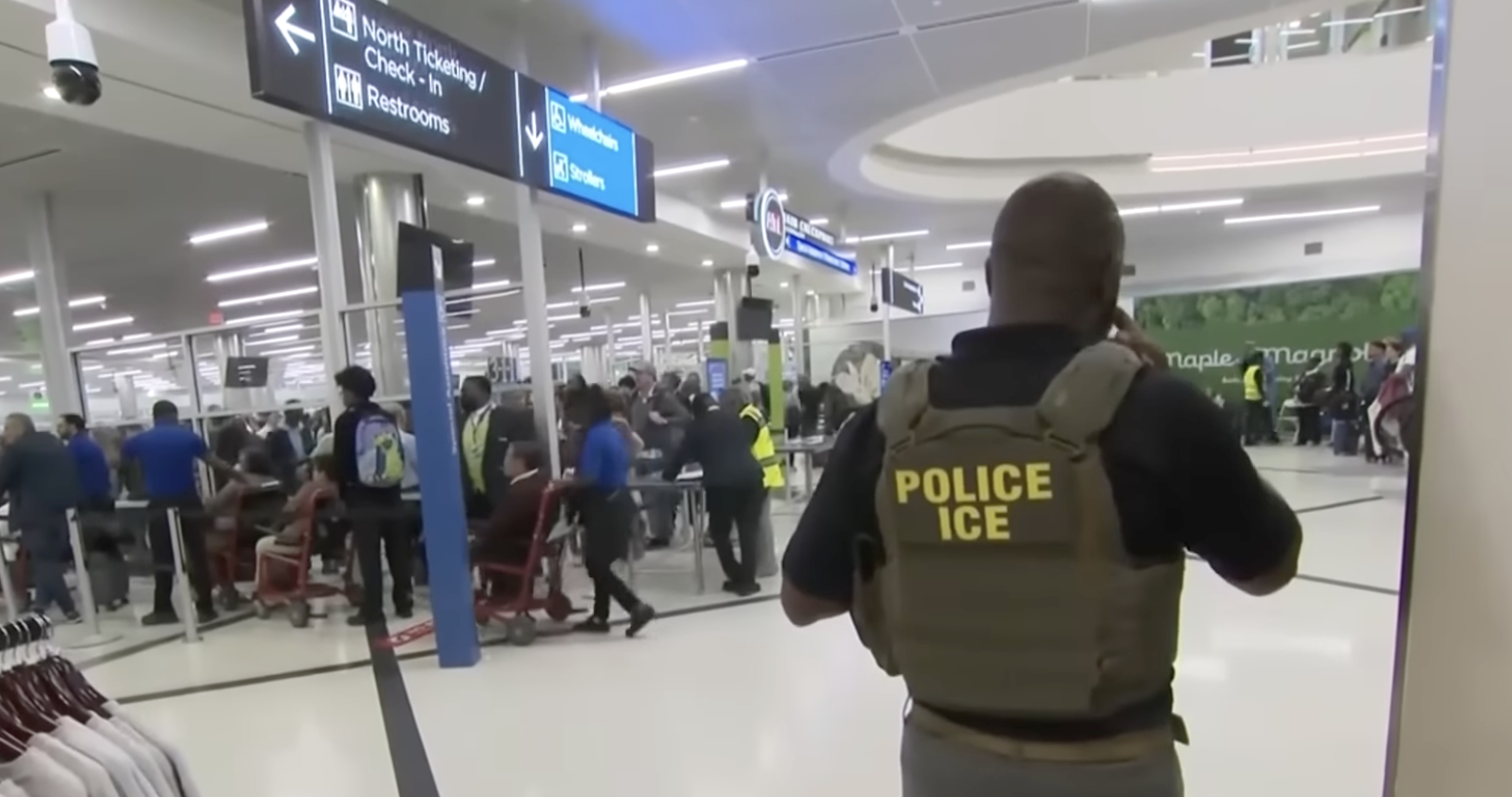 ICE aumenta los arrestos en aeropuertos de Estados Unidos