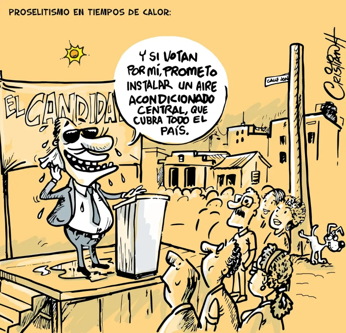 «Un aire acondicionado que cubra todo el país»