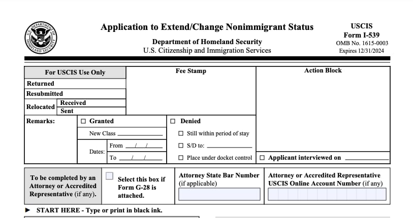 USCIS cambia tres formularios claves de inmigración