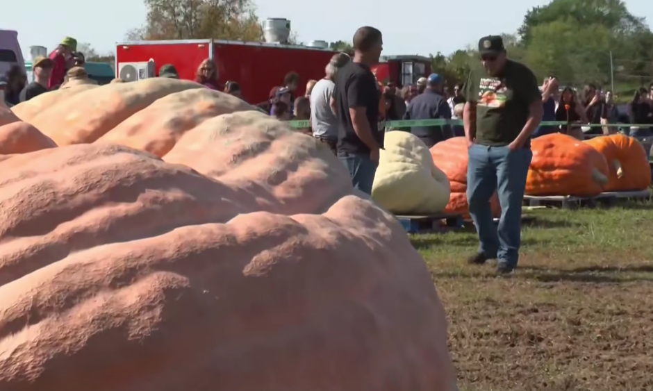 Calabaza rompe récord mundial al superar las 3,000 libras